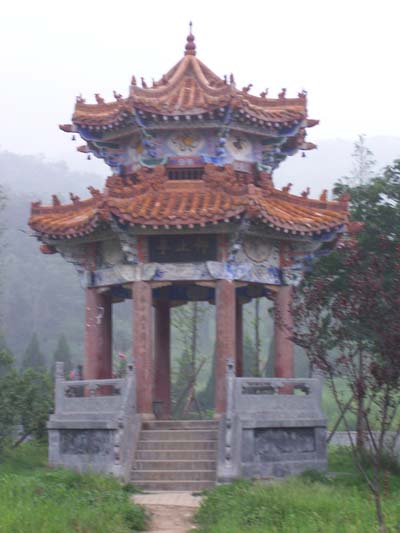 Pagode in de buurt van de Shaolin Tempel